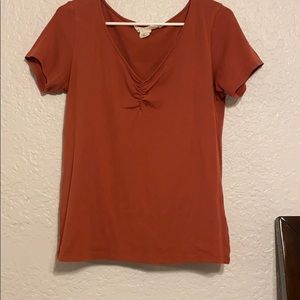 Stretchy Maroon Tee